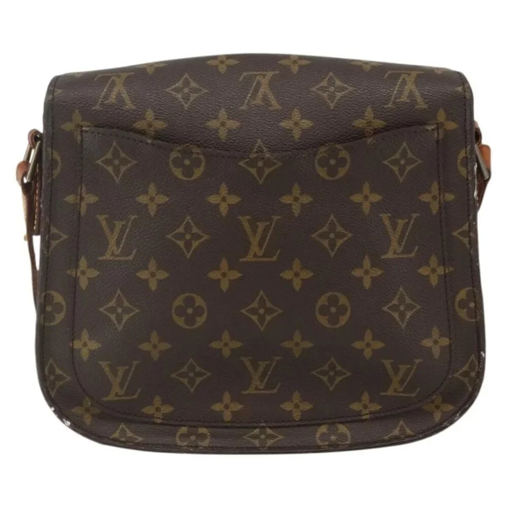 LOUIS VUITTON Monogram Saint Cloud GM Shoulder Bag M51242 LV Auth BA8110